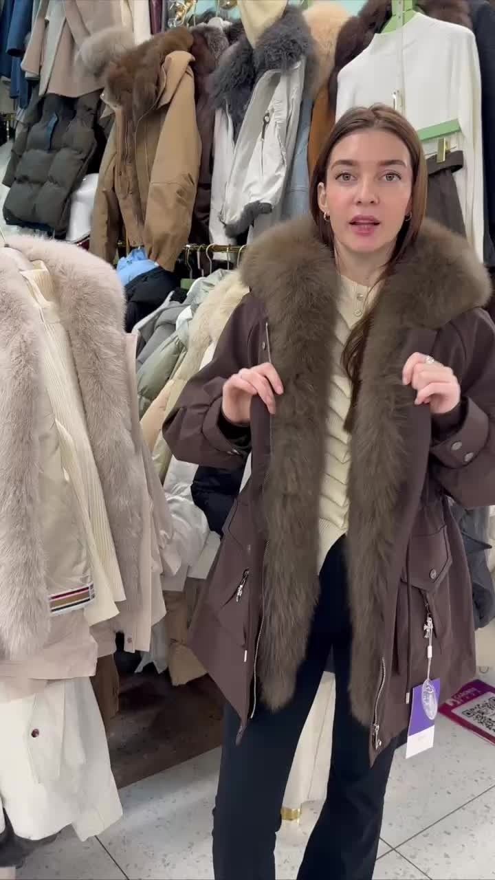 парка зимняя с натуральным мехом nanu furs 331158595,парка с натуральным мехом,зимняя парка с натуральным мехом и капюшоном mexoutlet,парка зимняя с натуральным мехом nanu furs,зимняя парка с натураль