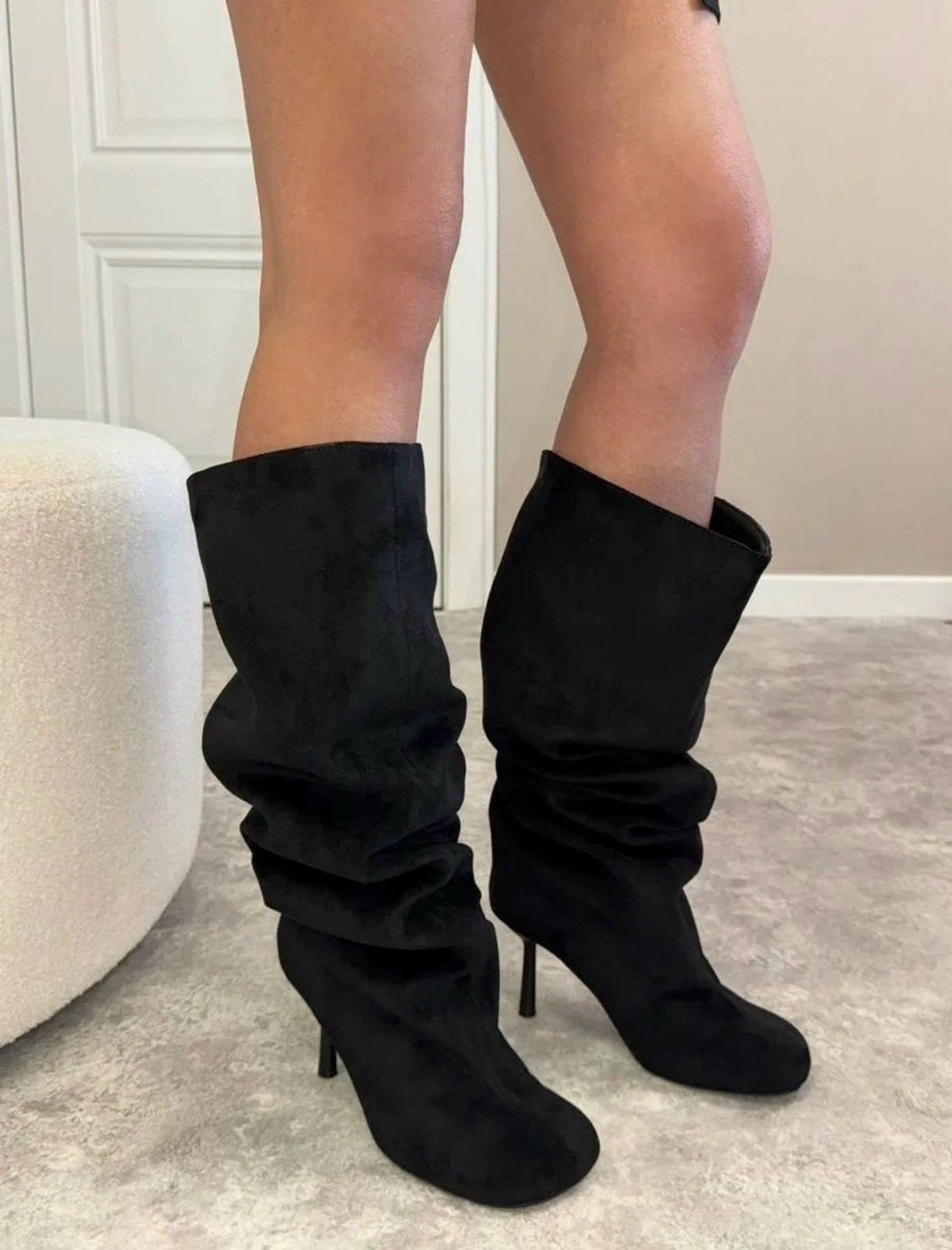 замшевые сапоги,женские сапоги,модные сапоги,женские сапоги на каблуке,высокие сапоги