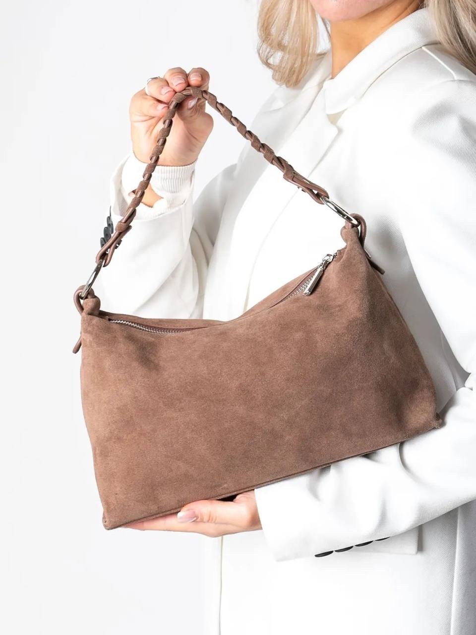 сумка женская из натуральной замши,замшевая сумка,женская замшевая сумка,сумка хобо мягкая c замшевой фактурой,сумка из натуральной замши