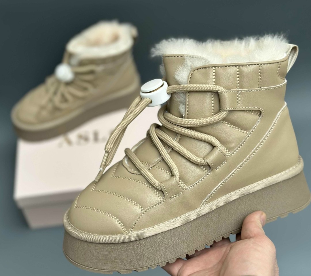 дутики непромокаемые зимние на платформе birkabrand,,дутики непромокаемые зимние на платформе birkabrand цвет светло-бежевый,дутики зимние на платформе,дутики непромокаемые зимние на платформе bi