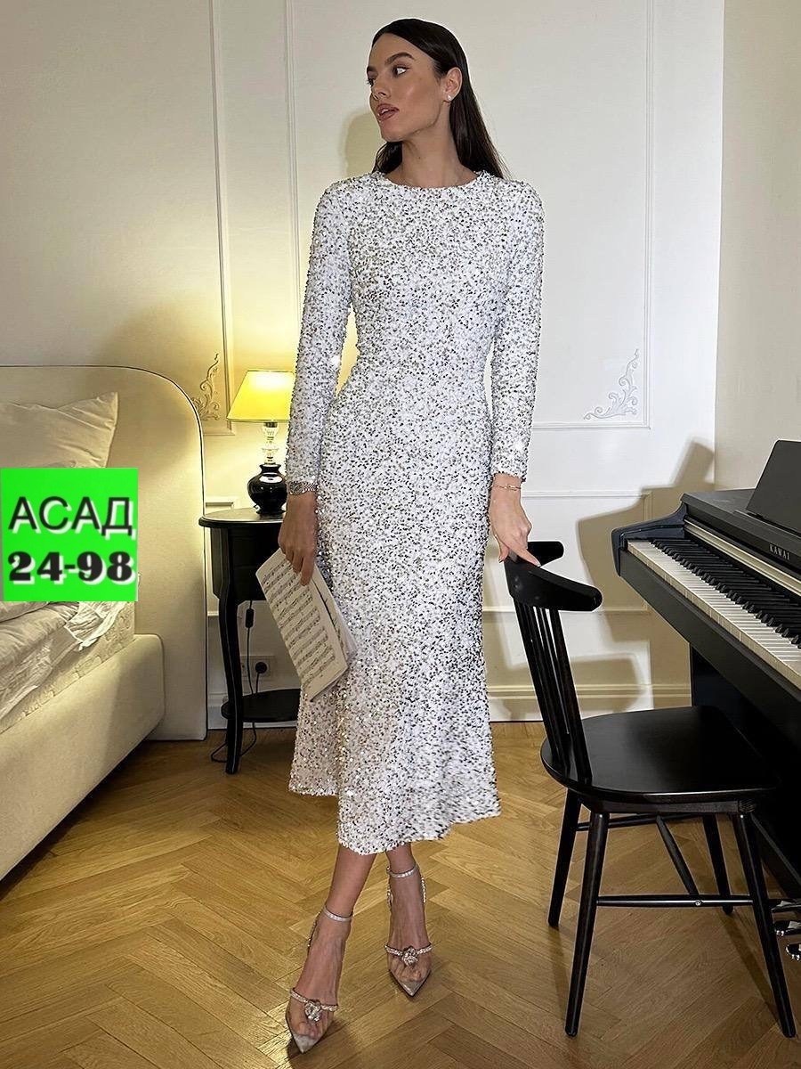 платье-миди с длинным рукавом из бархата с пайетками,платье-миди с длинным рукавом из бархата с пайетками арт.00003177,бордовое платье с пайетками,красное платье с пайетками,платье-миди с длинным рука