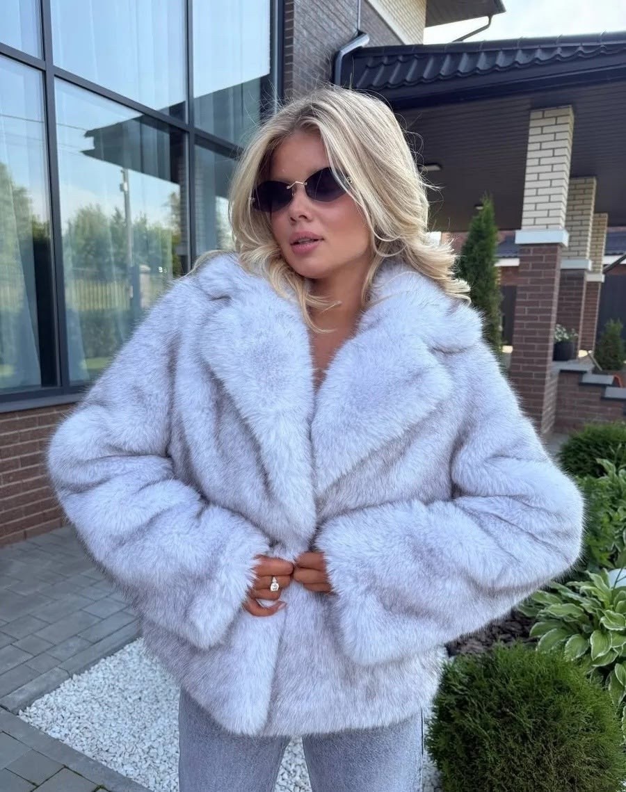 шуба искусственная под песца bogacho fur,шуба короткая,шуба,шуба женская,норковая шуба