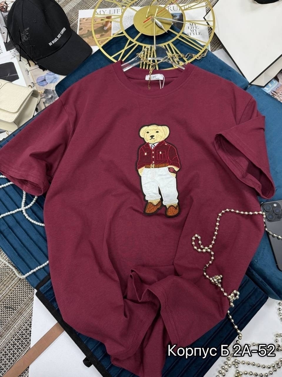 футболка хлопок,футболка с мишками,футболка с вышивкой,футболка хб,детская футболка