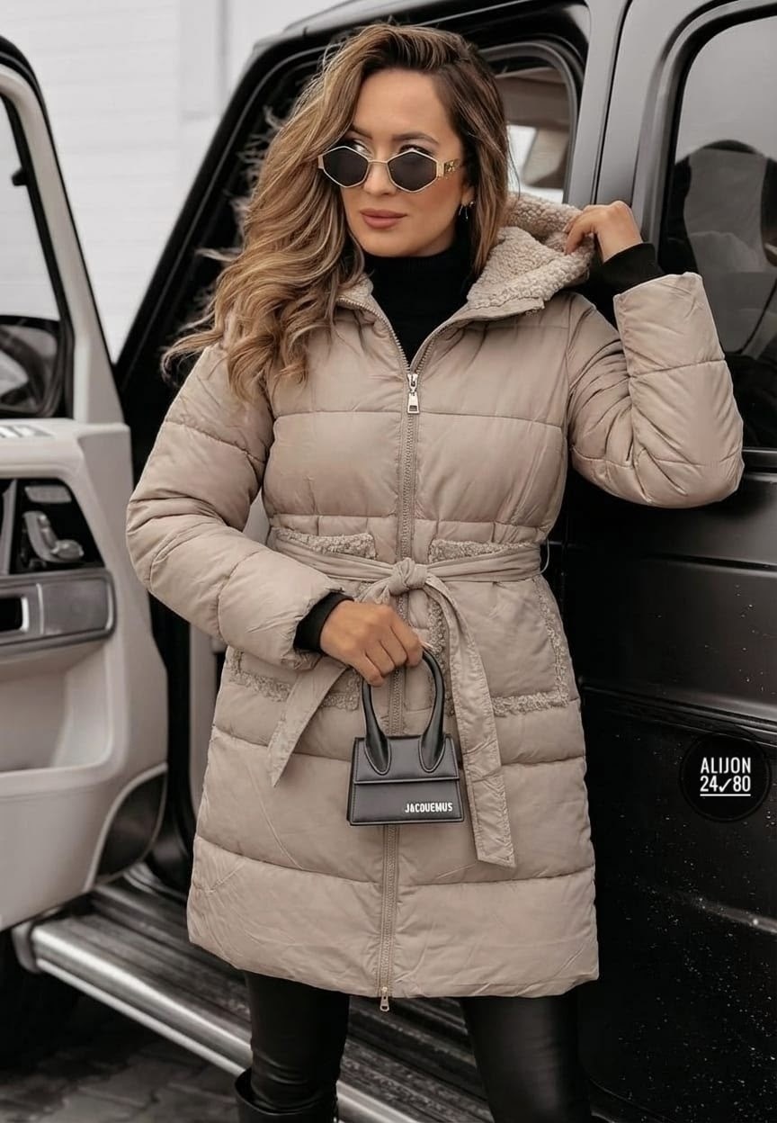 куртка женская бежевая,зимняя женская куртка,женская куртка,стильная куртка,пуховик женский