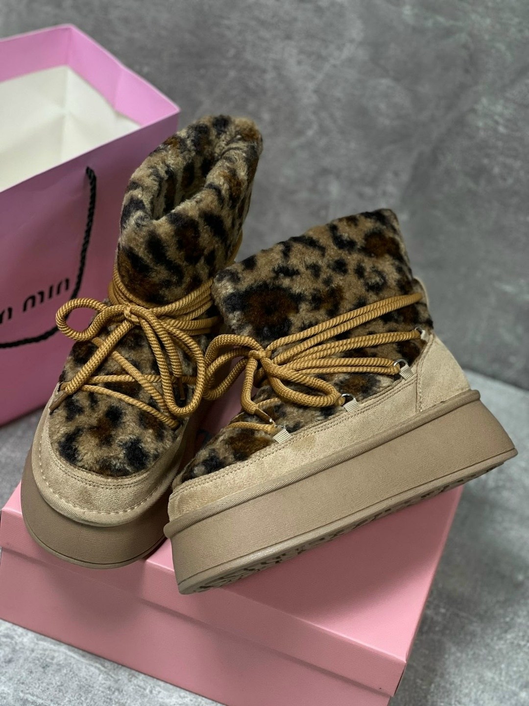 угги луноходы меховые на высокой подошве besmoda shoes 256523753,,женские угги,дутики,угги женские на платформе зимние chiyme