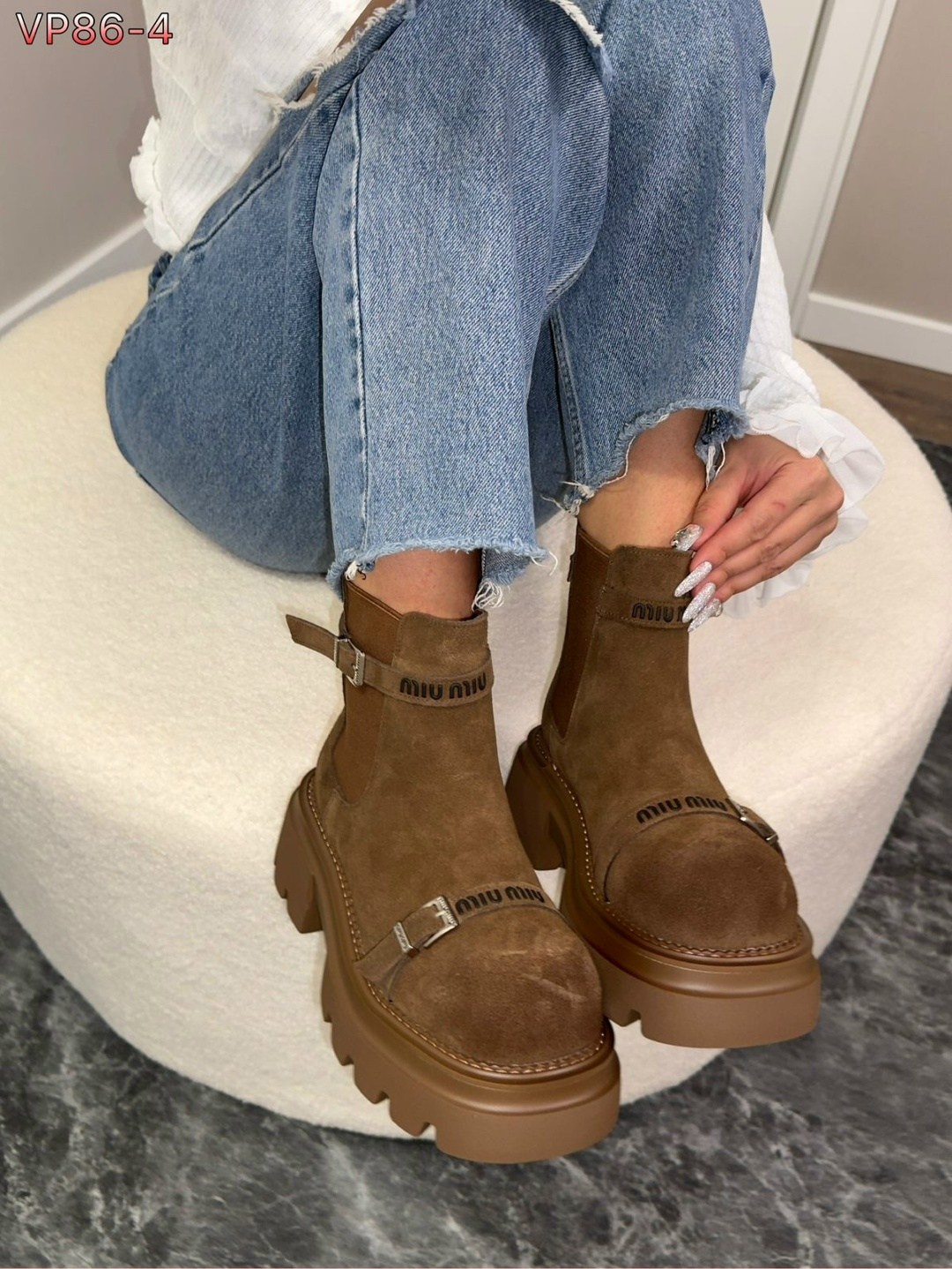 ,ботинки женские,ботинки демисезонные из натуральной замши miss me,челси ботинки reversal размер 37 коричневый,женская