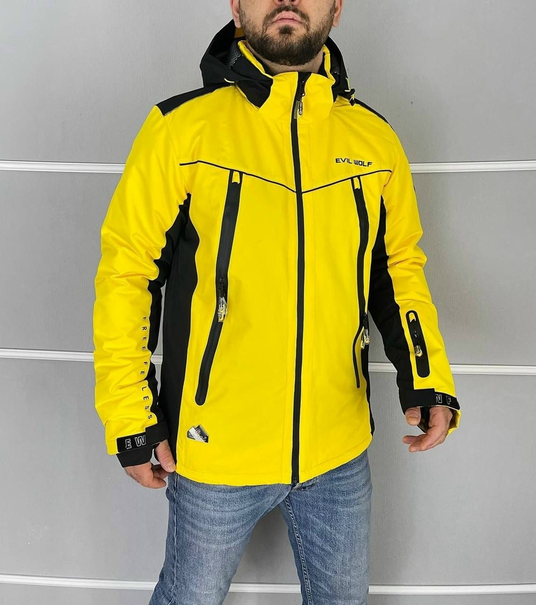 горнолыжная куртка evil wolf,горнолыжная куртка мужская,горнолыжная куртка мужская с капюшоном,мужская зимняя горнолыжная куртка evil wolf,горнолыжная куртка