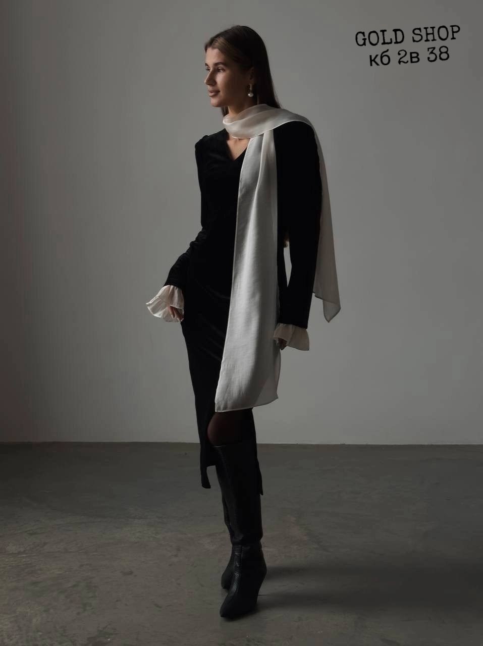 бархатное платье,платье с бантом,платье стильное,платья из бархата,платье с высоким воротником