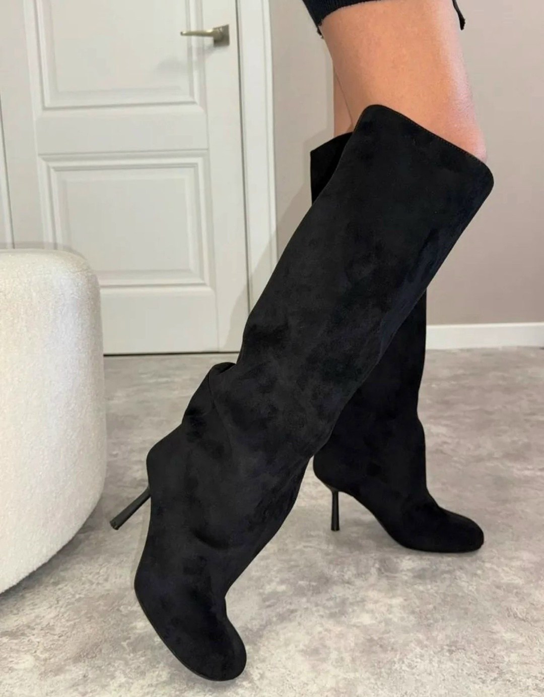 замшевые сапоги,женские сапоги,модные сапоги,женские сапоги на каблуке,высокие сапоги