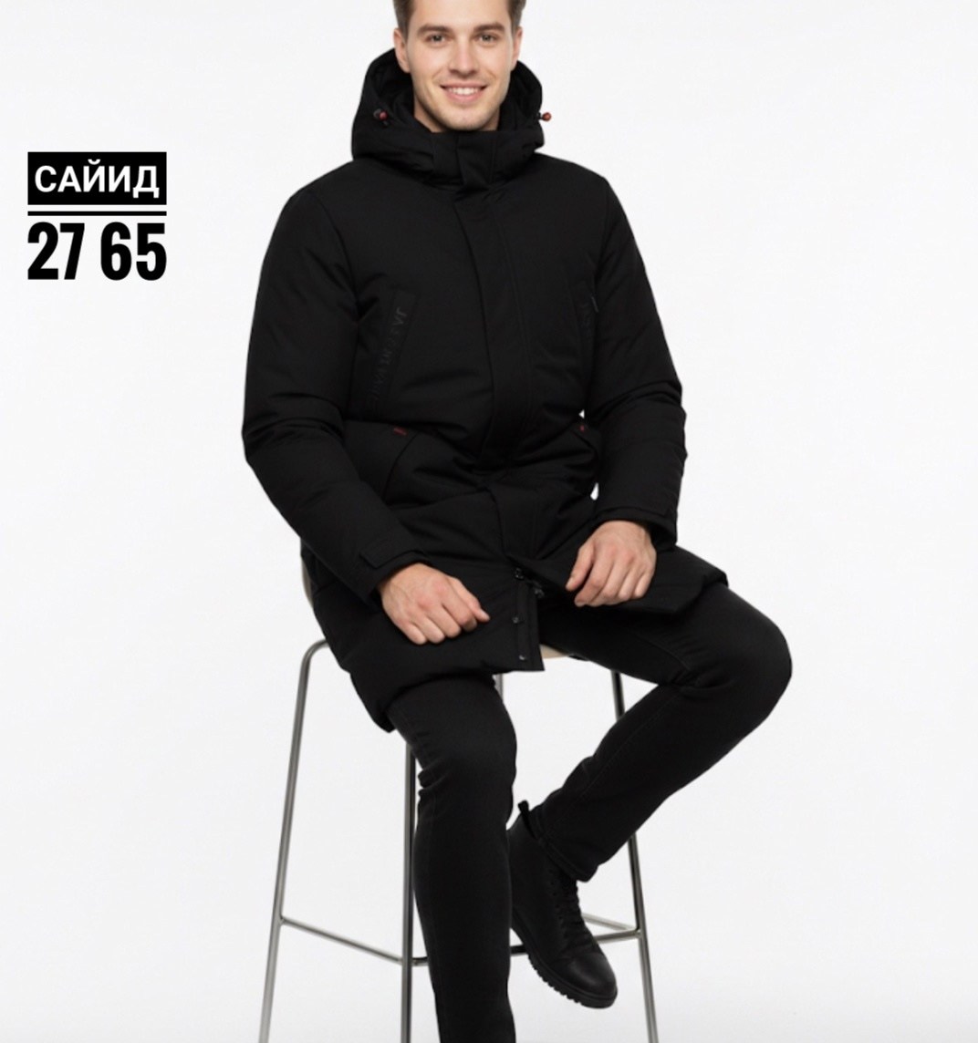 зимняя мужская куртка malidinu 21021,куртка зимняя мужская,удлиненная куртка,куртка,мужская демисезонная куртка