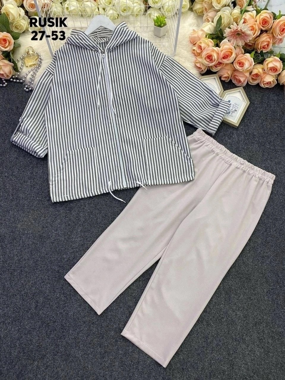 летние брючные костюмы для полных женщин,костюм претти брючный для полных женщин,комплект претти,женские костюмы больших размеров,одежда больших размеров