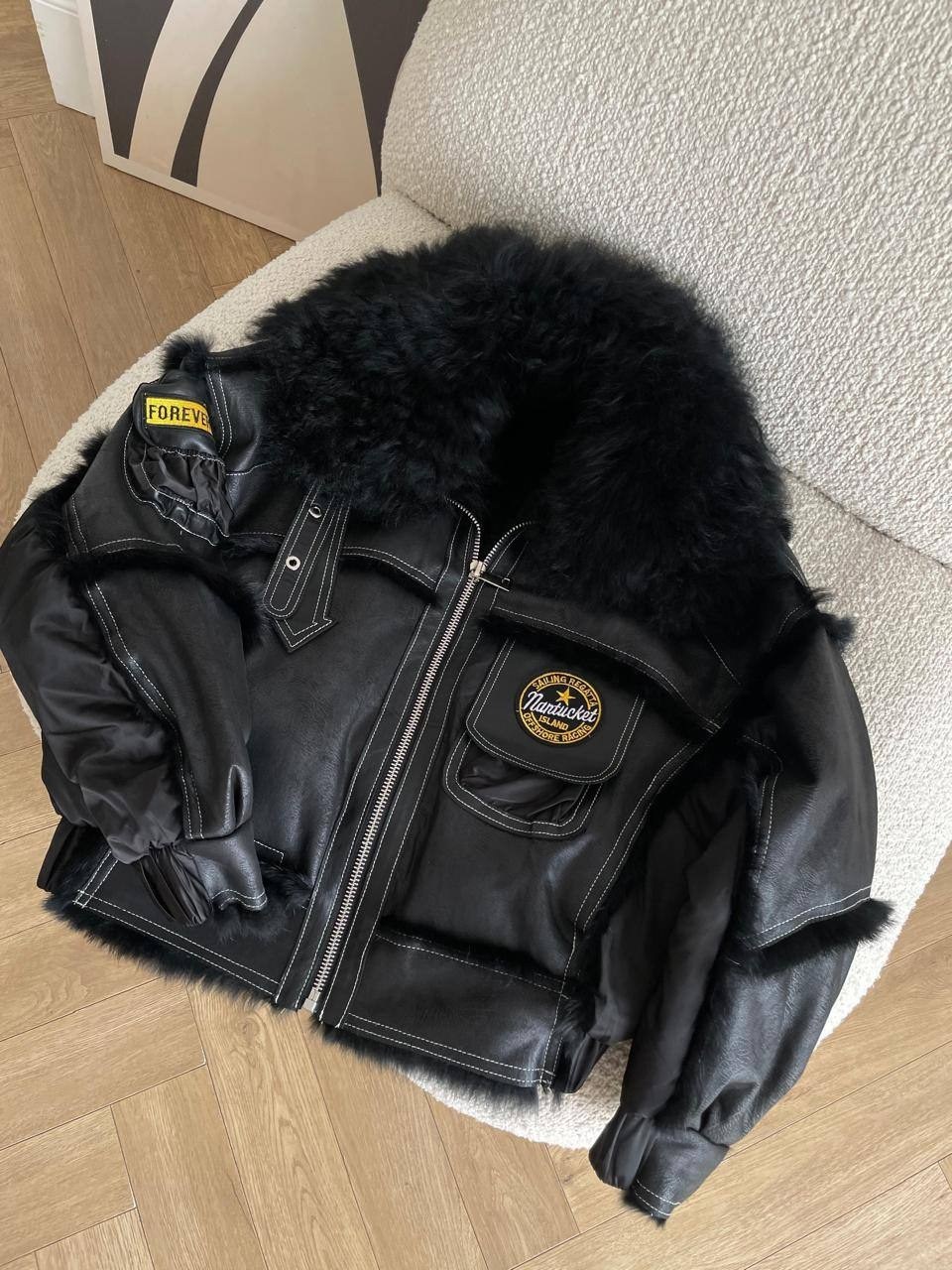 куртка бомбер,куртка комбинированная,кожаная куртка,куртки ,куртка