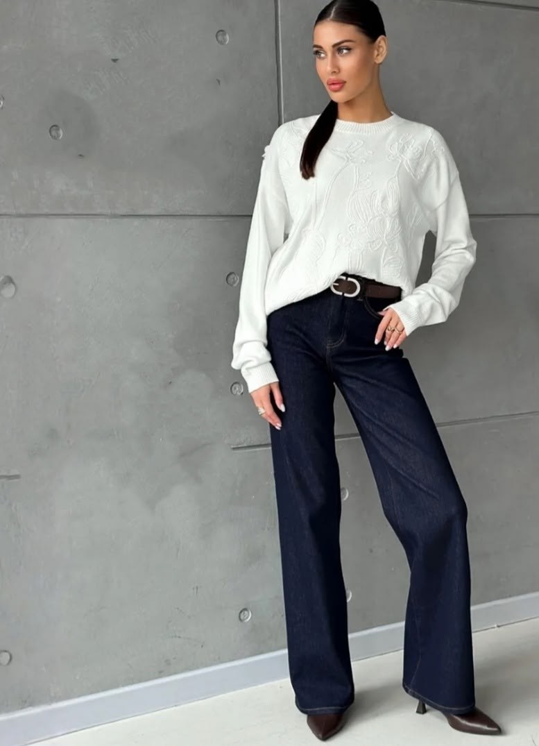 джинсы широкие прямые трубы с высокой посадкой sophi shop,женские джинсы,джинсы широкие,джинсы трубы,джинсы клеш