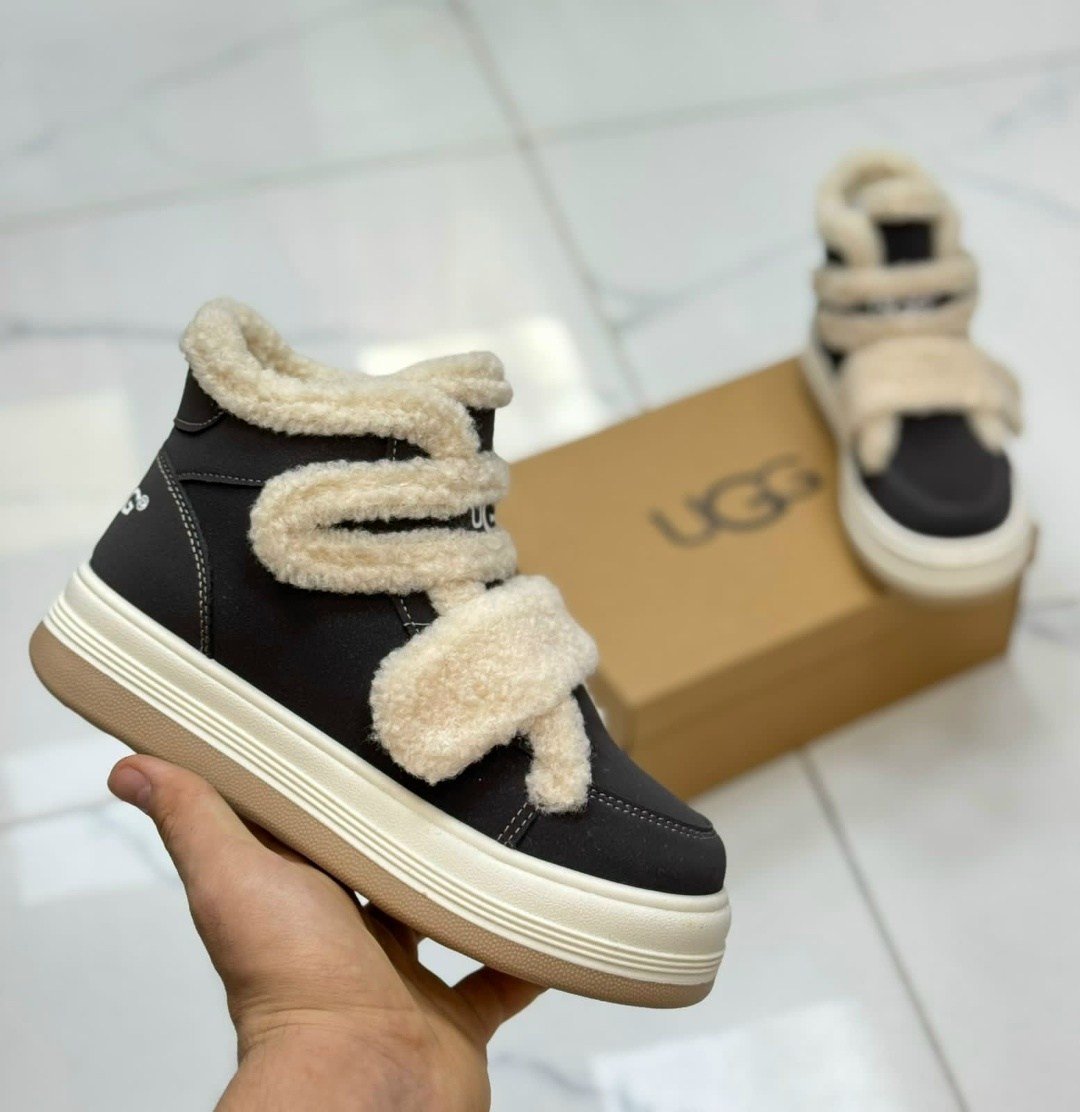 ,кроссовки ugg,кроссовки угги,меховые кроссовки,кеды женские зимние