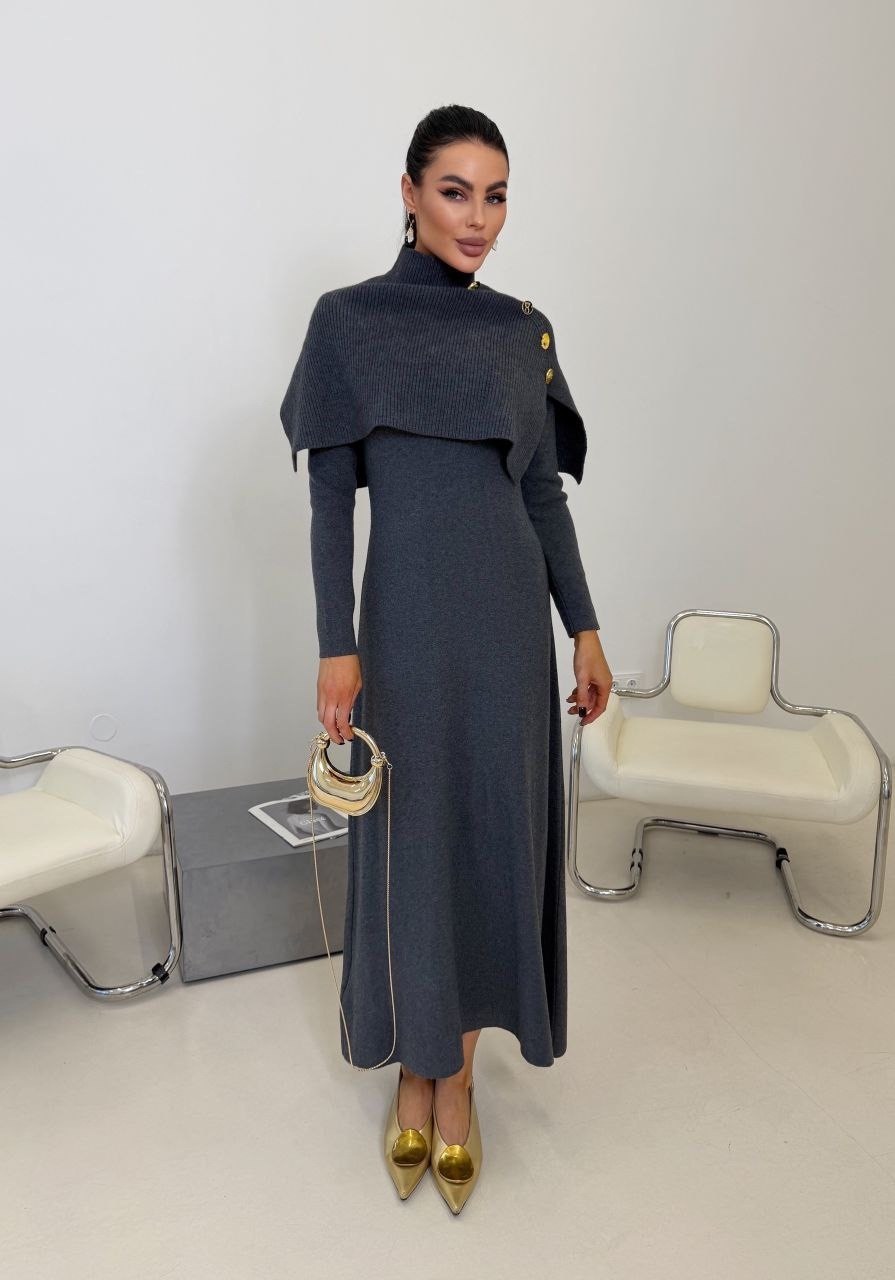 трикотажное платье,платье женское,платье шоколадное,шерстяное платье