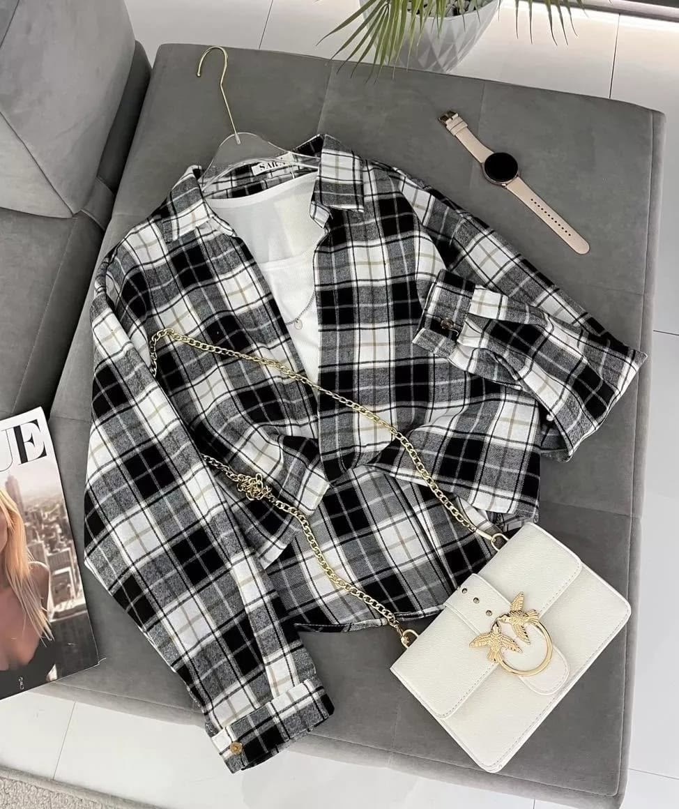 костюм юбка с рубашкой,рубашка в клетку с майкой beststyle,костюм в клетку,костюм женский с юбкой и рубашкой,костюм юбка с рубашкой в клетку
