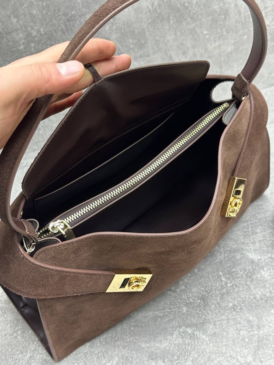 замшевая женская сумка,замшевая сумка,сумка fendi фенди хит продаж новинка замша,сумка,сумка замшевая коричневая