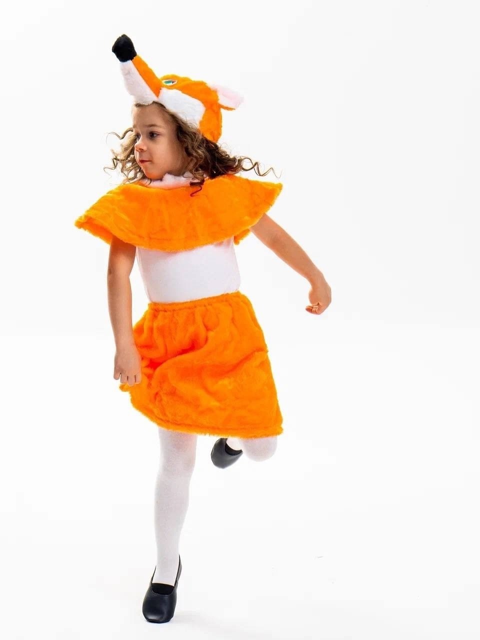 карнавальный костюм лисичка,детский костюм лисы,костюм лисички,костюм лисички для девочки,костюм лисы для девочки