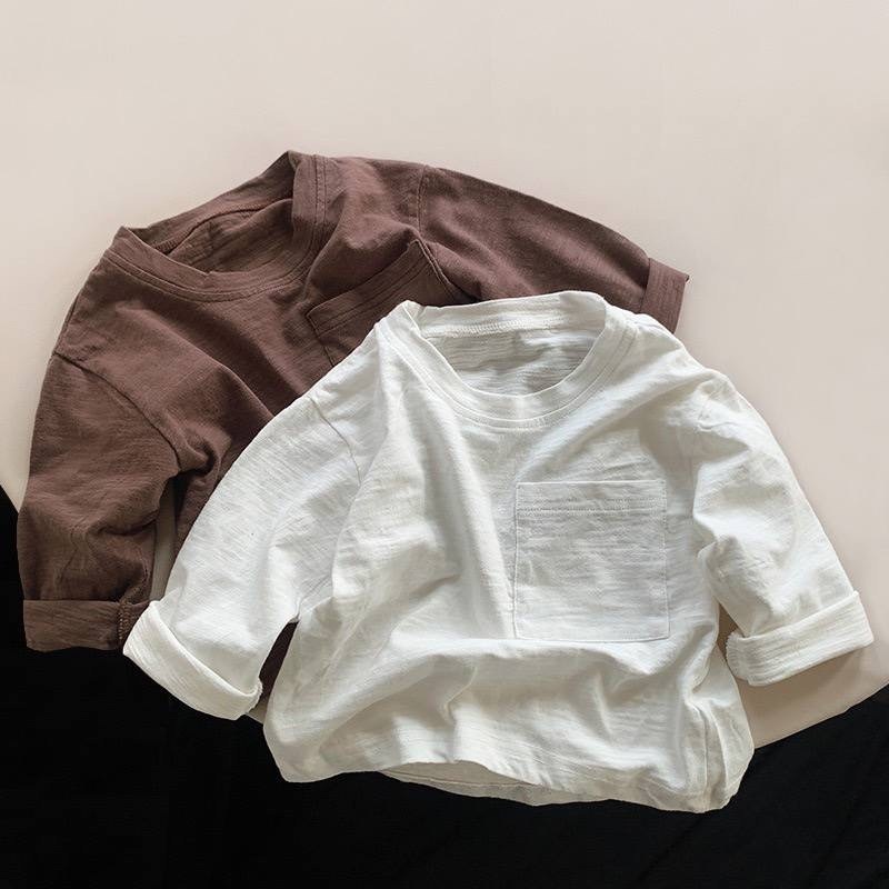 детская хлопковая футболка с длинными рукавами,хлопковые футболки для маленьких мальчиков,детская футболка с длинными рукавами,хлопковая футболка с длинными рукавами,футболка для мальчика однотонная х