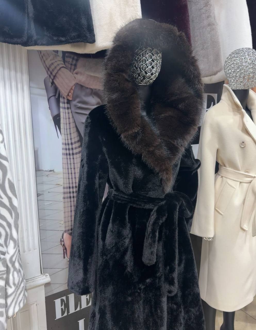 шуба норковая,шуба из эко меха под норку,шуба,норковая шуба с капюшоном,шуба норка