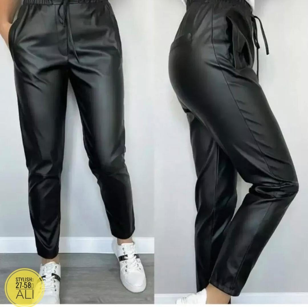 мужские кожаные брюки бренд thoshine,кожаные брюки,кожаные штаны,брюки эко кожа,кожаные брюки повседневные