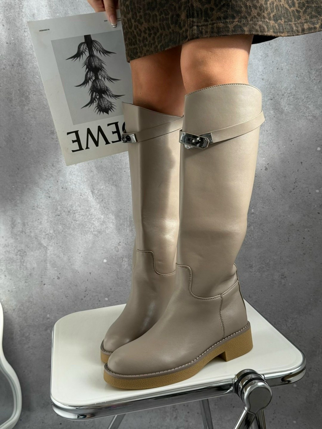 сапоги hermes,сапоги эрмес,hermes женские кожаные сапоги premium brown,сапоги эрмес оригинал,сапоги гермес