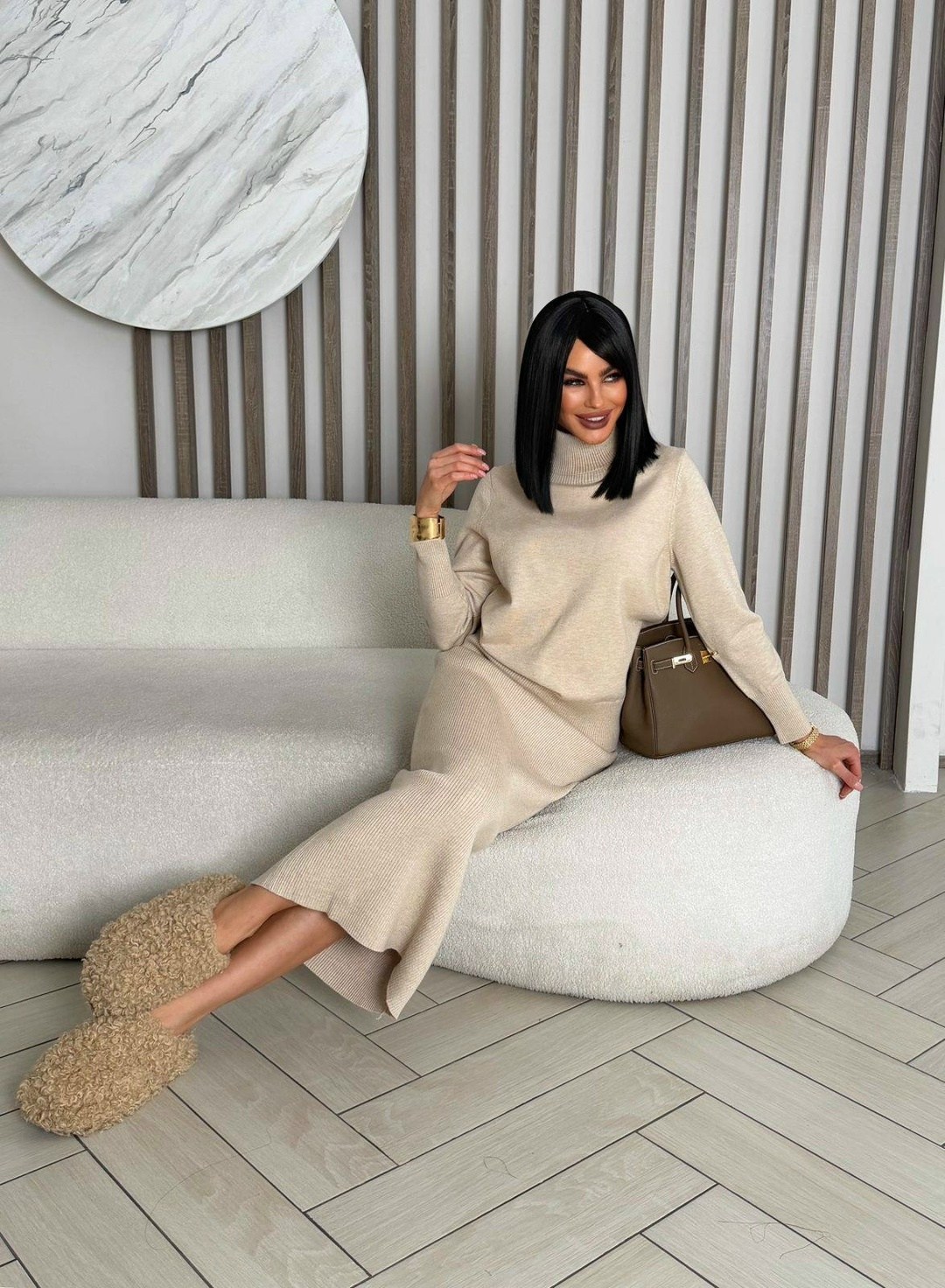 вязаный костюм с юбкой для женщин,вязаный костюм с юбкой,трикотажный костюм с юбкой,шерстяной костюм женский с юбкой,вязаный костюм женский с юбкой