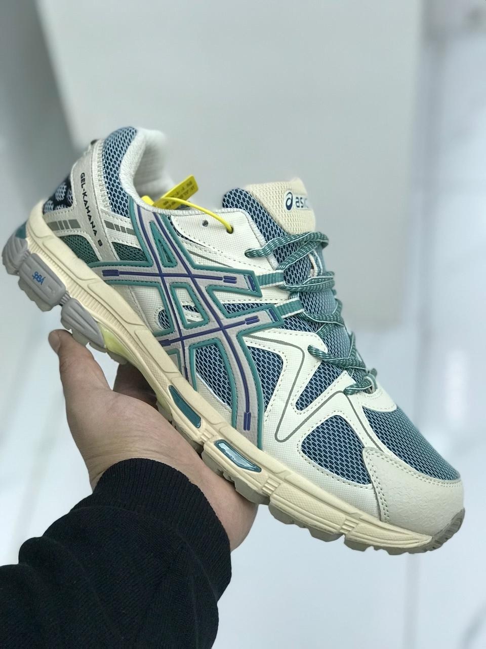 кроссовки asics gel kahana 8,asics gel kahana 8,кроссовки asics,мужские кроссовки asics,asics gel kahana 8 running green blue beige