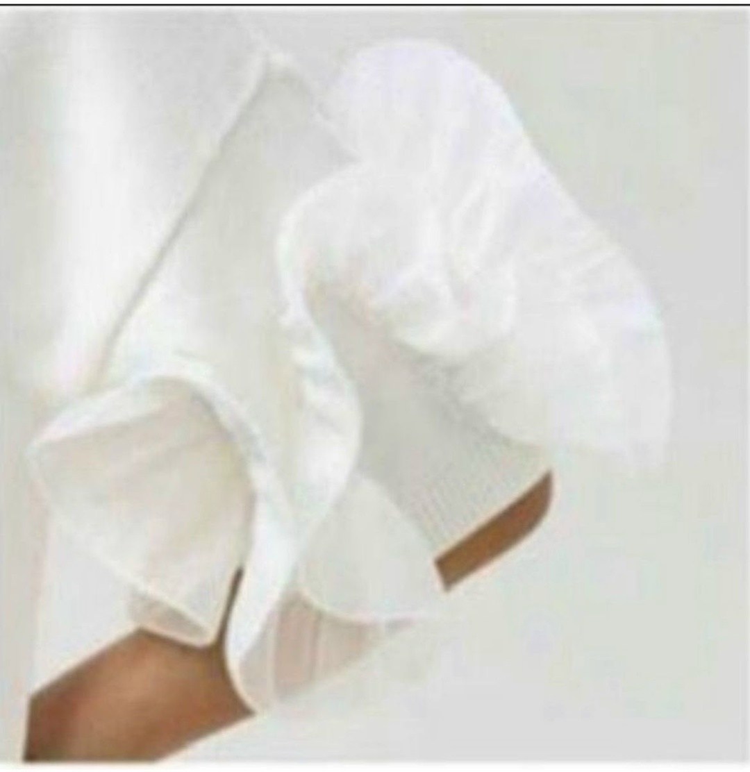 платье с объемными рукавами,белая платье,платье женская,платье стиль,платье рукавами