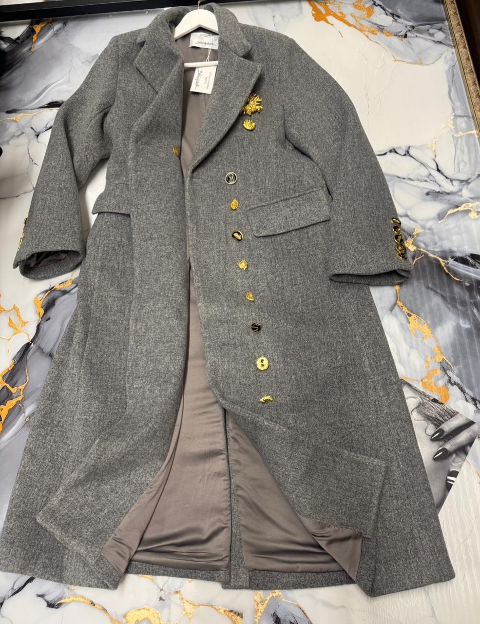 двубортное пальто милитари,модное пальто,пальто в стиле милитари,пальто бальман,женское пальто