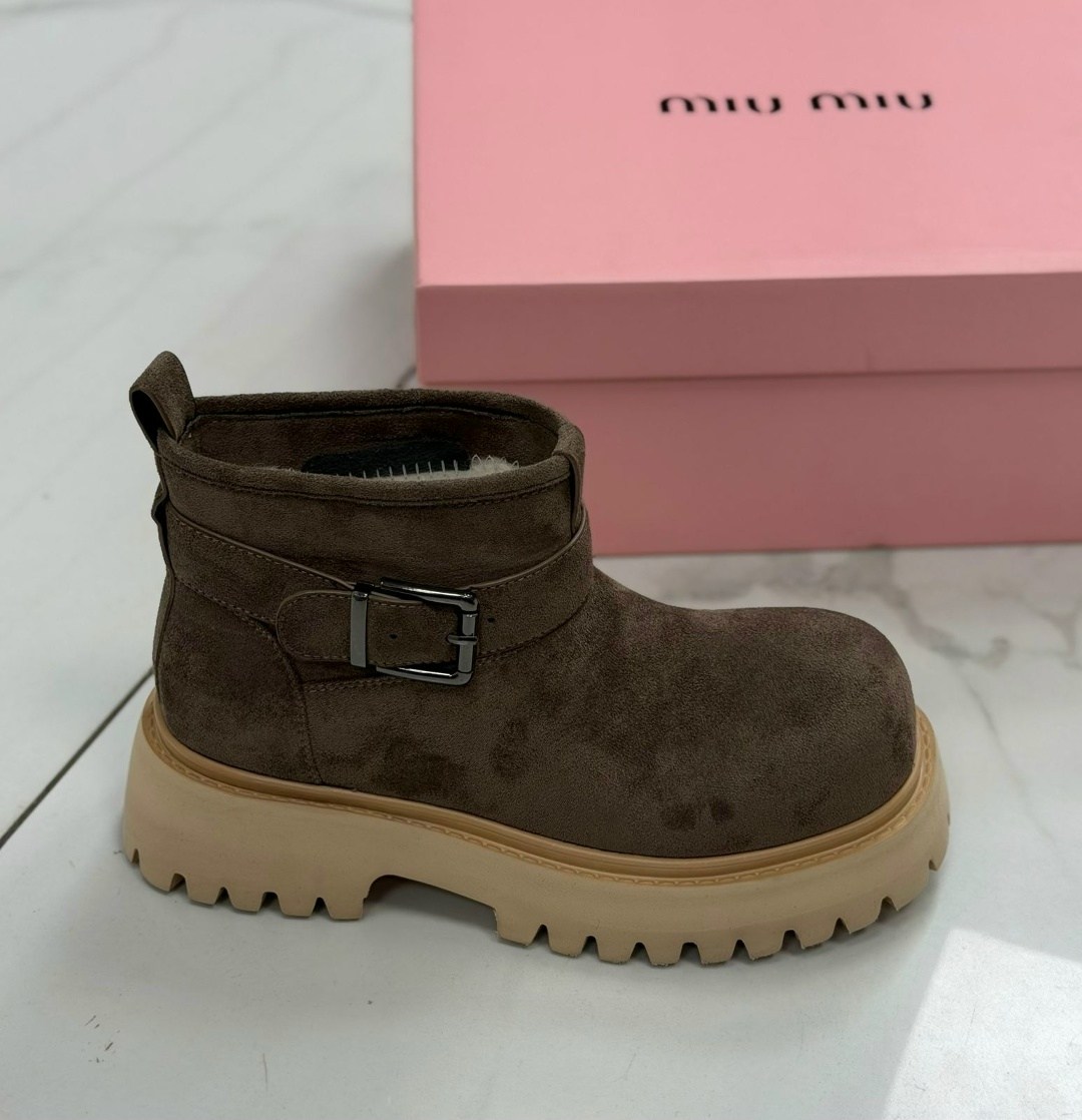 ботинки замшевые miu miu,ботинки miu miu,,ботинки миу миу,ботинки