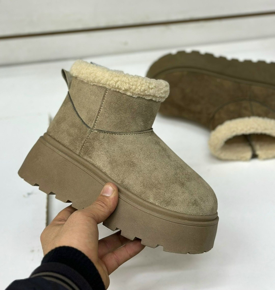 ,женские угги,женские зимние ботинки на платформе 2025 года,женская зимняя ,угги