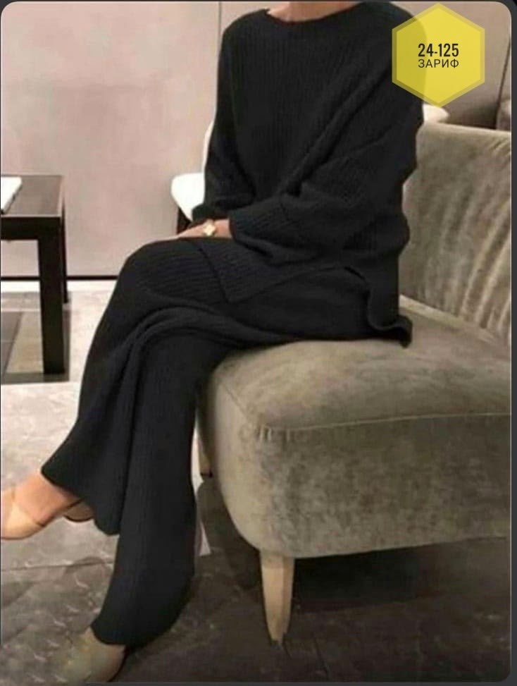 модные костюмы,трикотажные костюмы,женский трикотажный костюм из двух предметов,женский вязаный костюм,костюм женский лапша