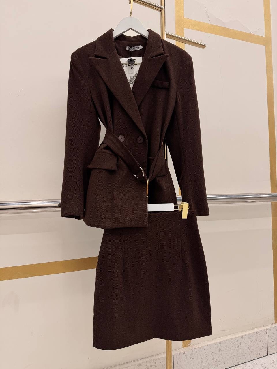 пальто сен лоран,пальто женское серое,серое пальто,элегантные пальто,костюм с юбкой