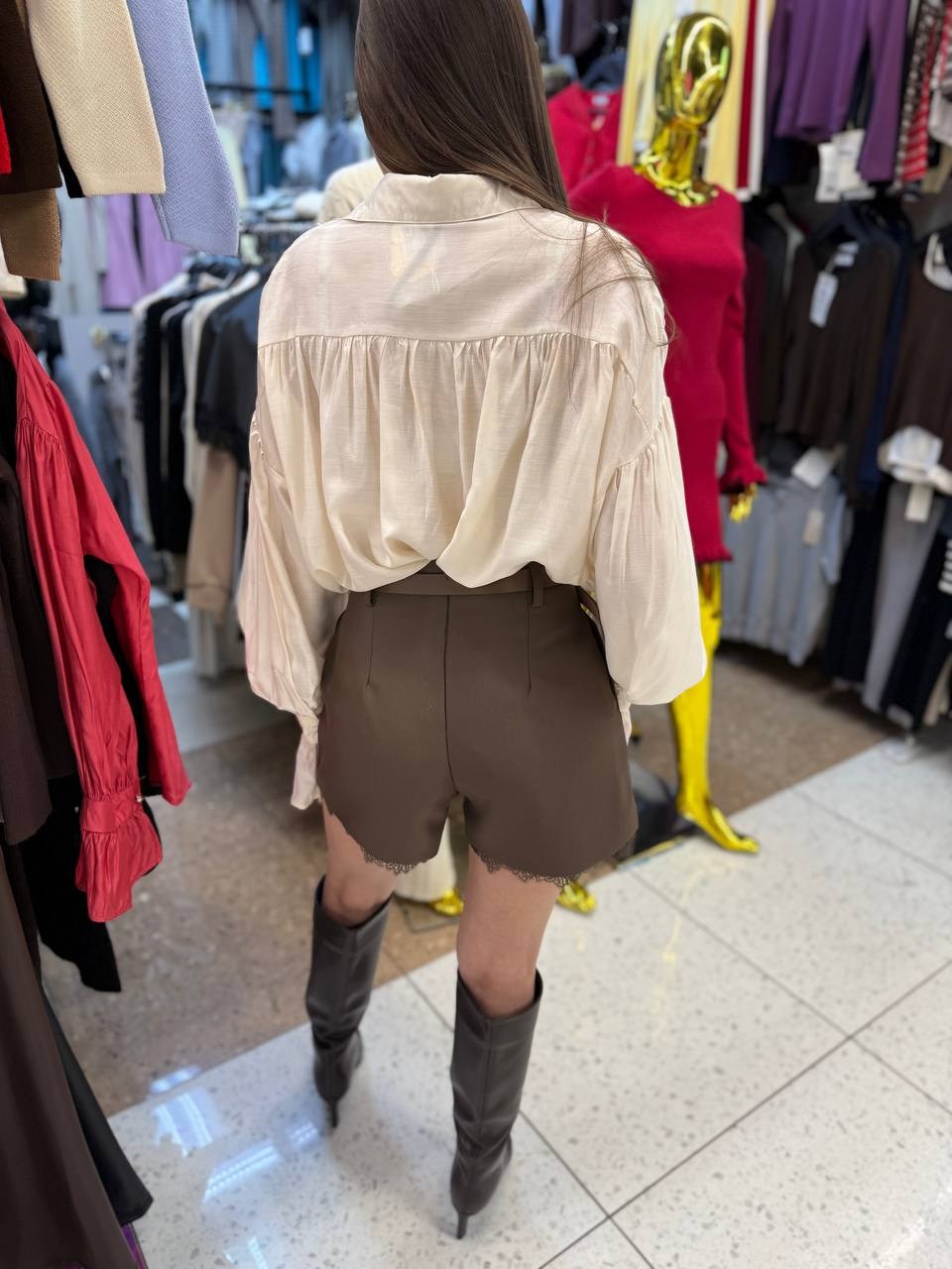 женские шорты,повседневные шорты,шорты с поясом,шорты с высокой талией,широкие шорты