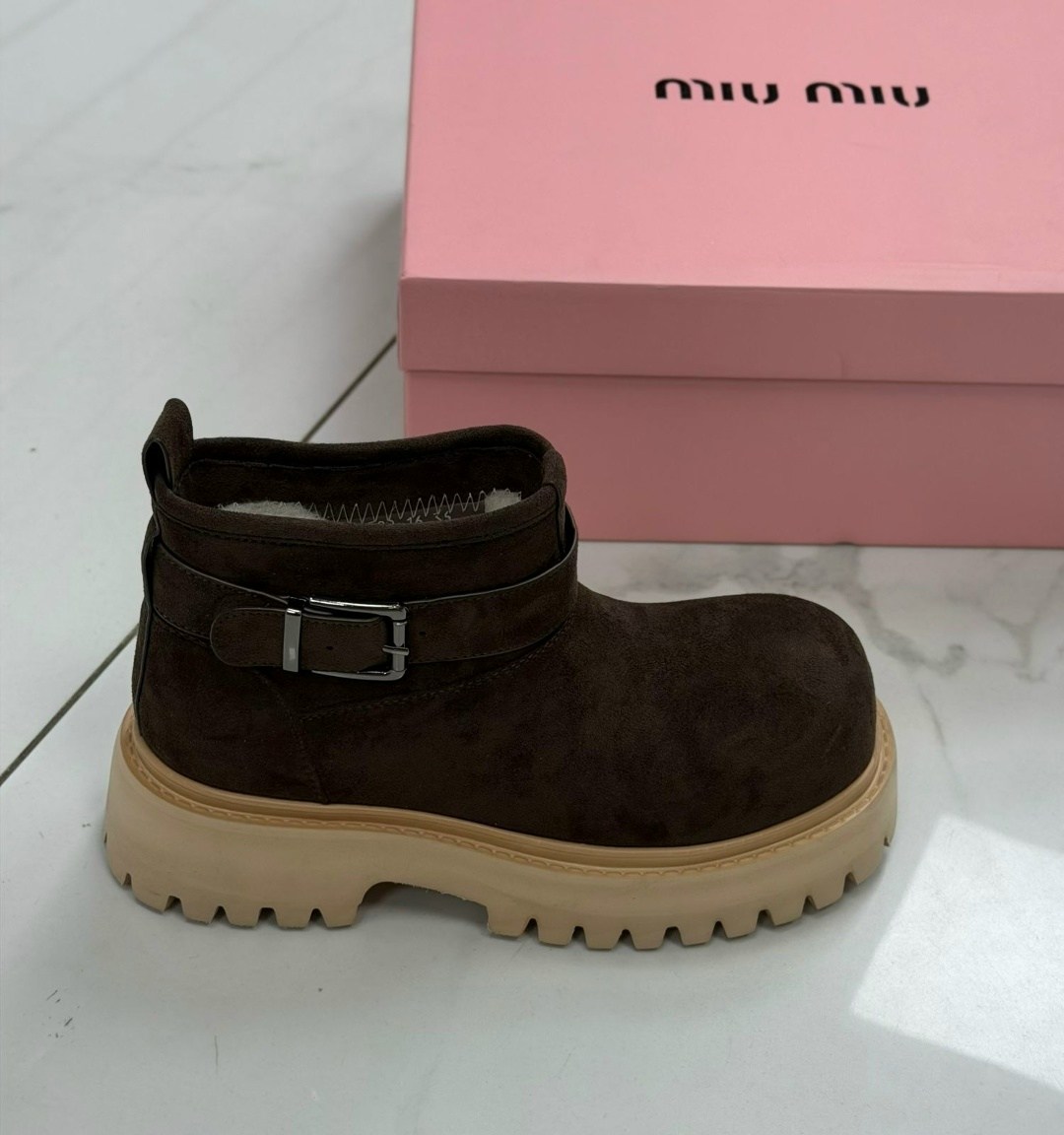 ботинки замшевые miu miu,ботинки miu miu,,ботинки миу миу,ботинки