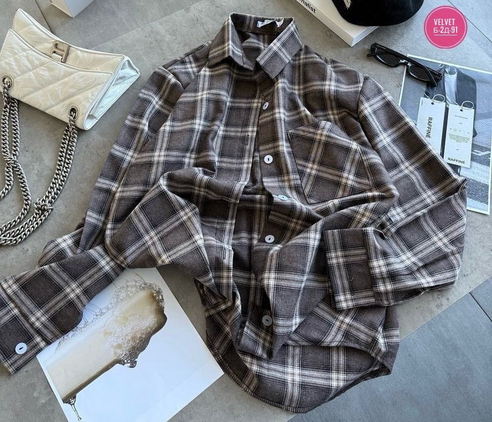 рубашка в клетку оверсайз варенка umalook,рубашка варенка в клетку оверсайз удлиненная lady gina,рубашка клетчатая,рубашка женская в клетку,рубашка в клетку