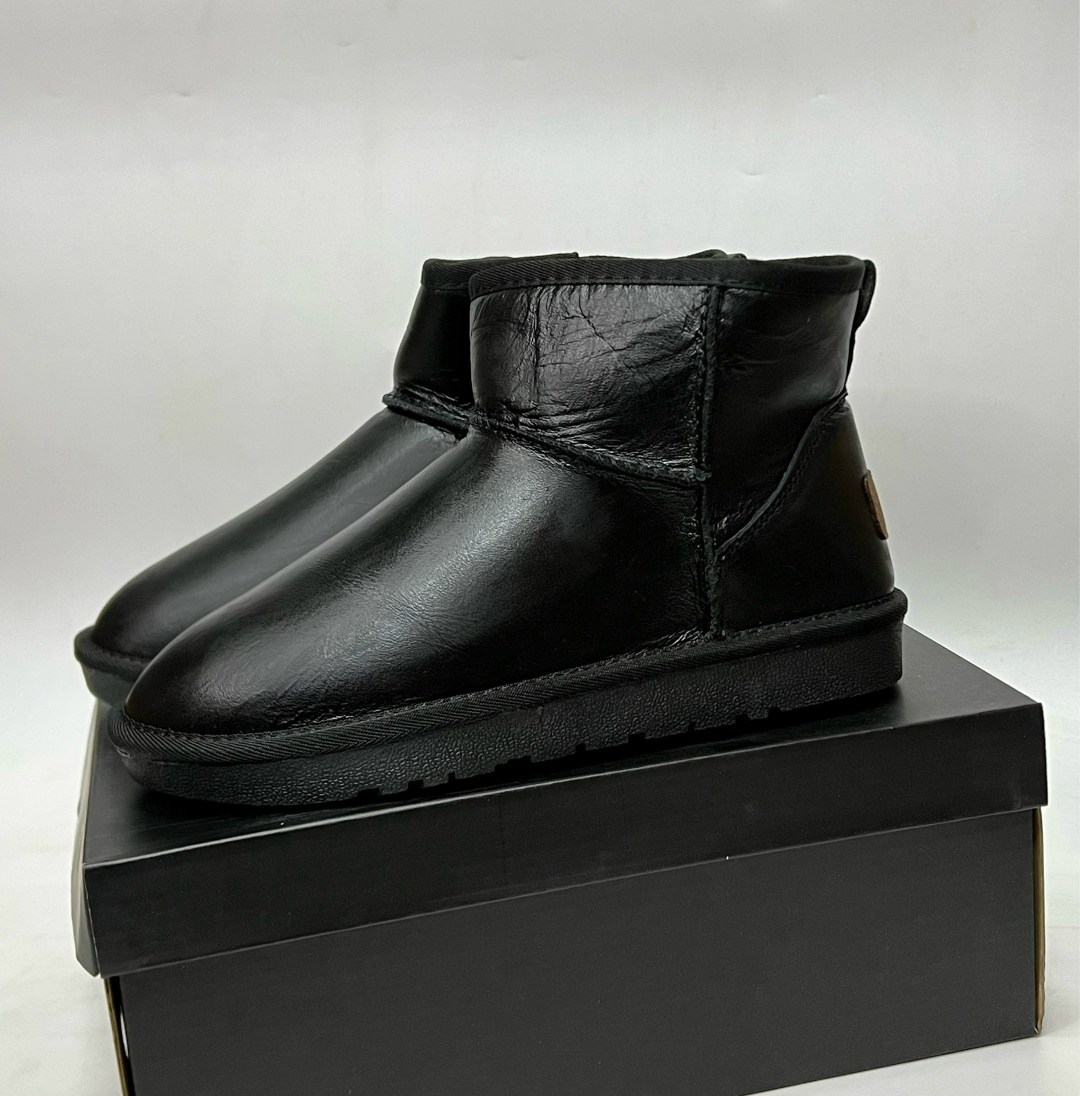 мужские угги ugg classic mini зимние черные,,угги мужские,угги,угги черные