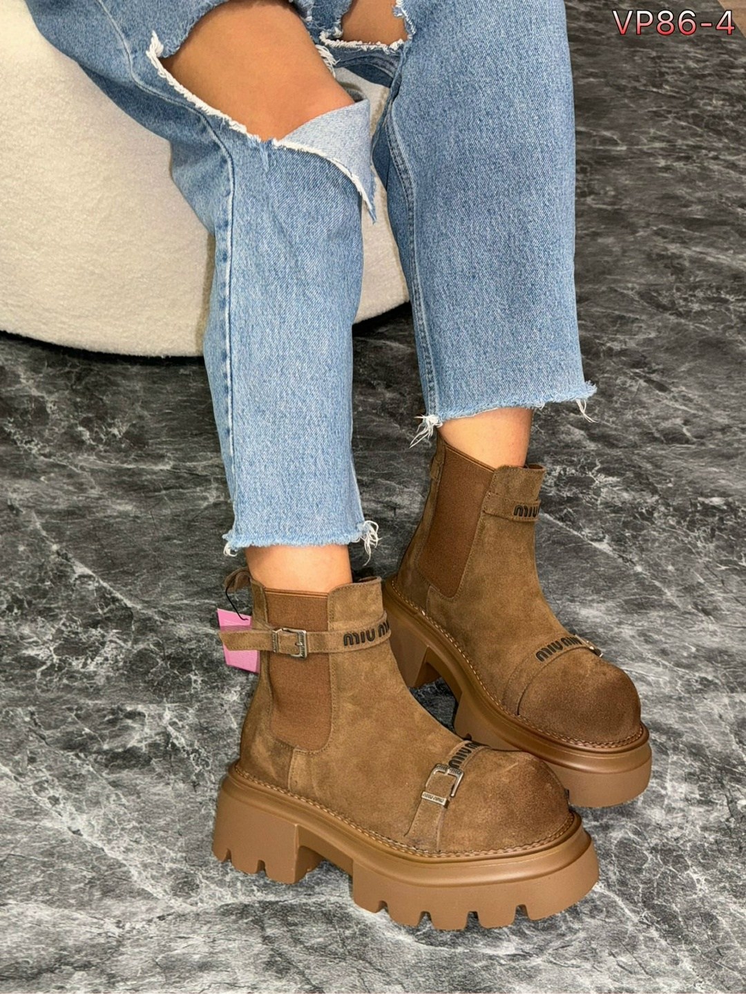 ,ботинки женские,ботинки демисезонные из натуральной замши miss me,челси ботинки reversal размер 37 коричневый,женская