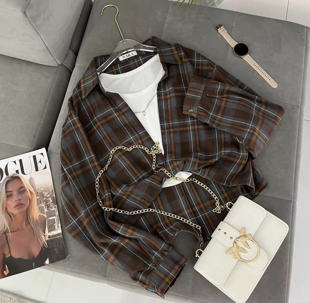 костюм юбка с рубашкой,рубашка в клетку с майкой beststyle,костюм в клетку,костюм женский с юбкой и рубашкой,костюм юбка с рубашкой в клетку