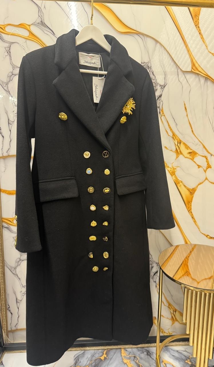 двубортное пальто милитари,модное пальто,пальто в стиле милитари,пальто бальман,женское пальто