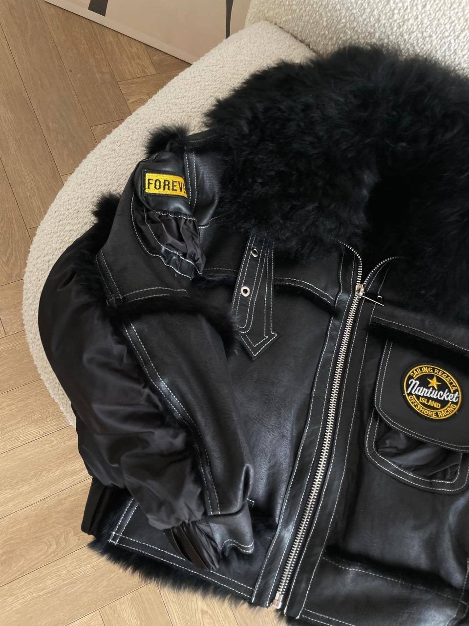 куртка бомбер,куртка комбинированная,кожаная куртка,куртки ,куртка