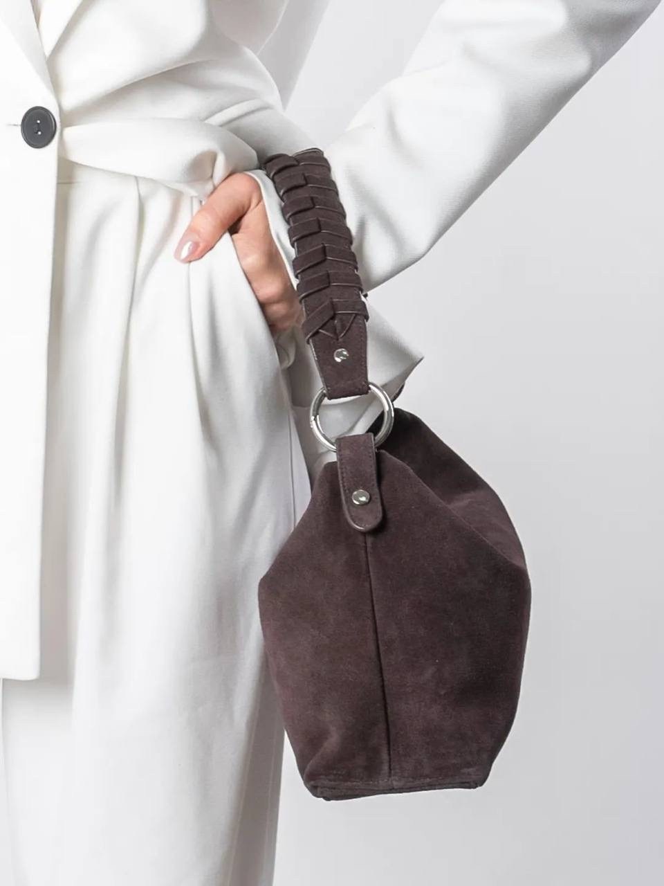 сумка женская из натуральной замши,замшевая сумка,женская замшевая сумка,сумка хобо мягкая c замшевой фактурой,сумка из натуральной замши