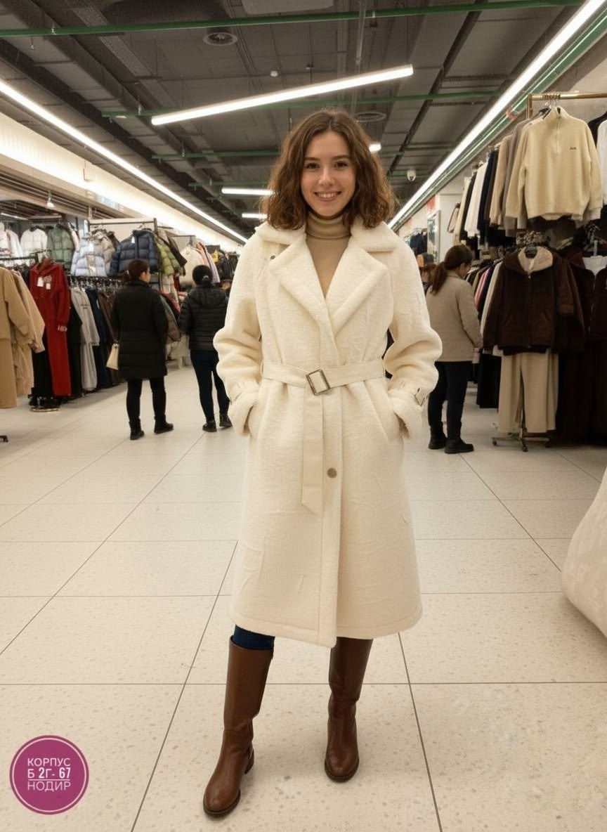 пальто женское,пальто экомех барашек ville outlet,шуба чебурашка премиального качества с поясом,шерстяное пальто,пальто