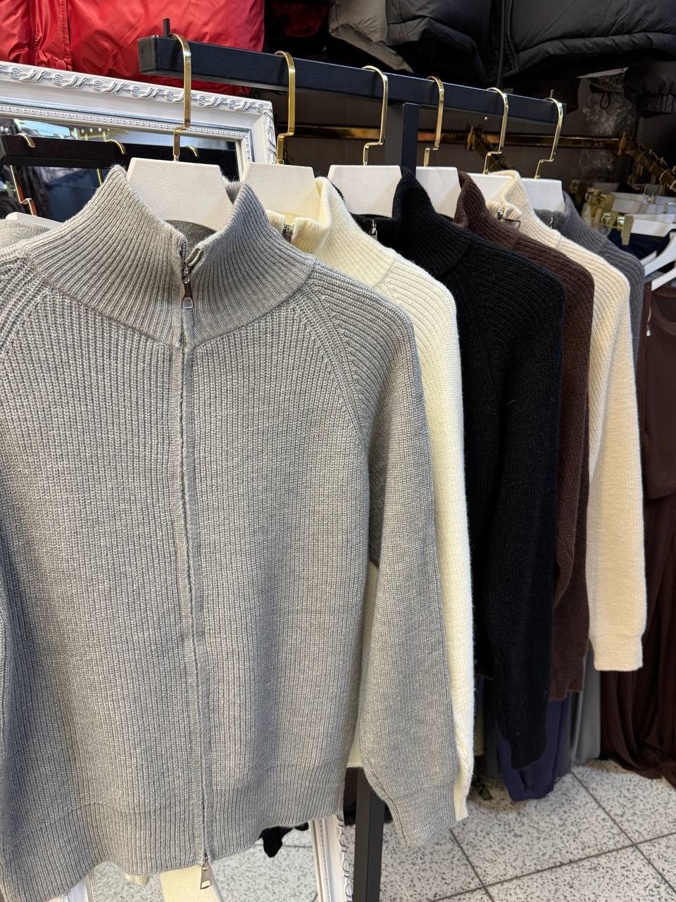 женский трикотажный свитер на молнии,кофта шерстяная на молнии женская,джемпер на молнии (вязаный трикотаж),кардиган,кардиган женский