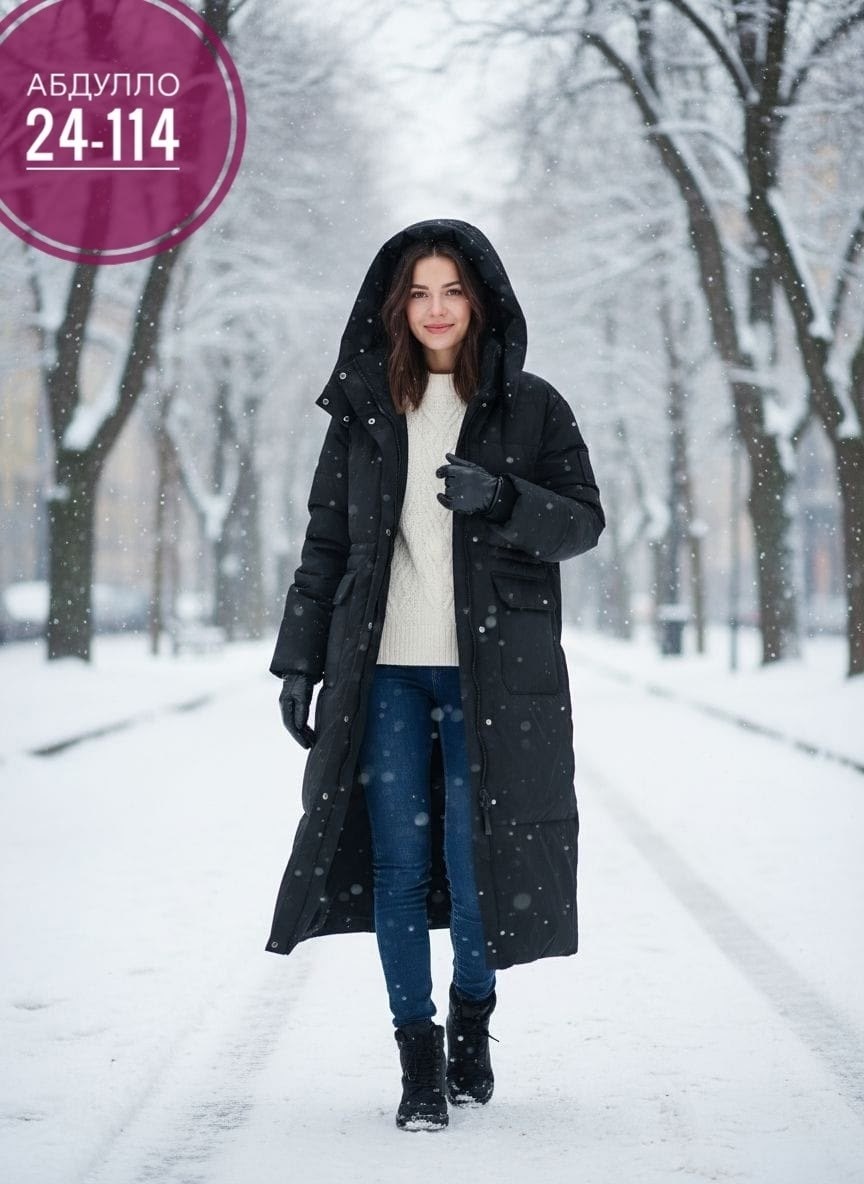 стильные пуховики,женские зимние пуховики,пуховик женский,пуховик зимний длинный a.fore premium,куртка зимняя женская