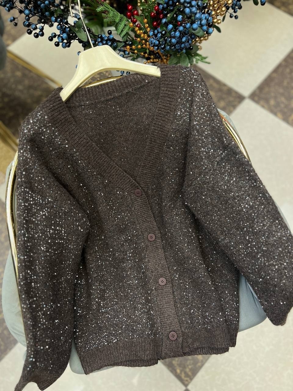 кардиган,кардиган с люрексом,модели кардиган,кардиган женский,джемпер кардиган