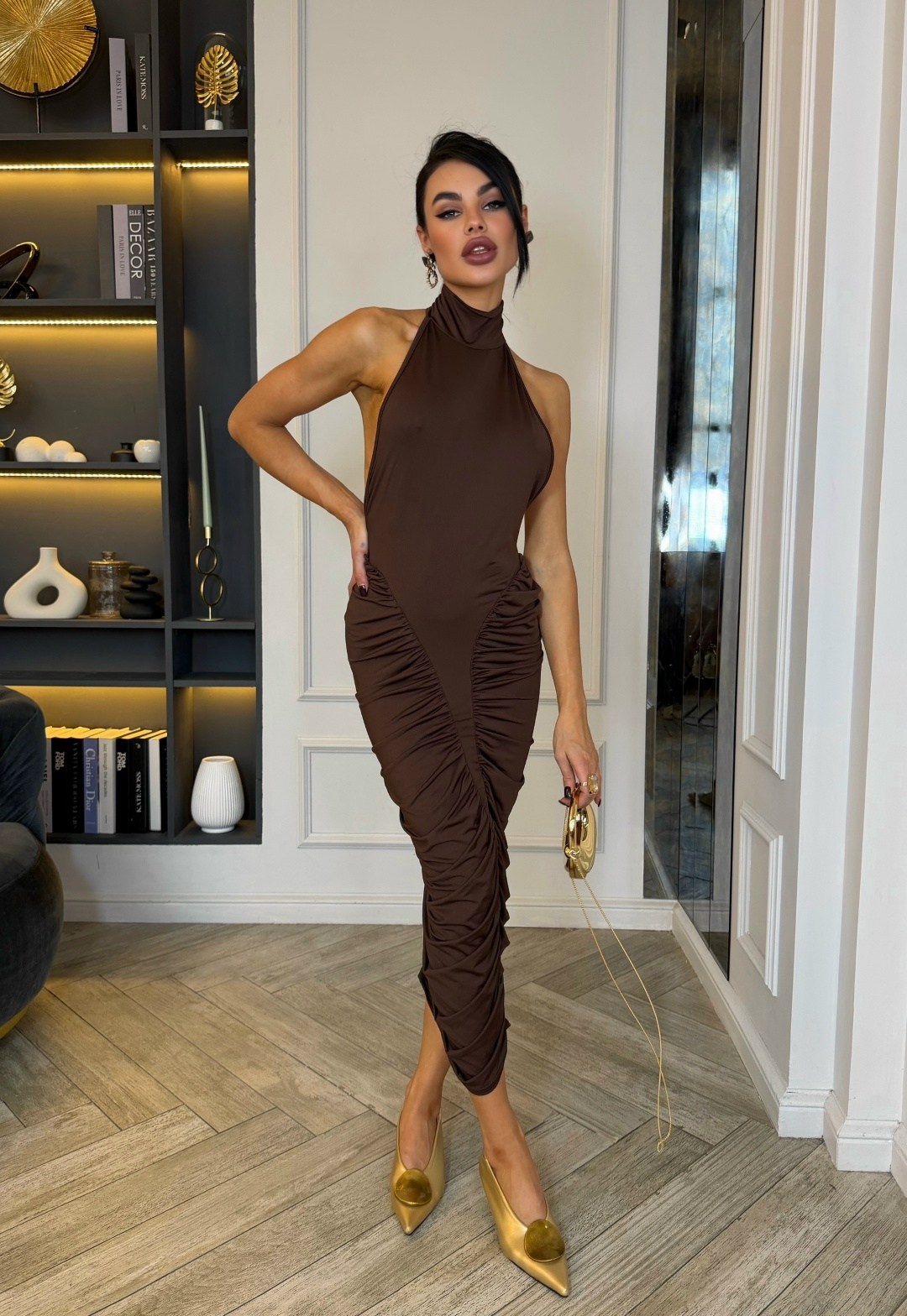 платье нарядное,платье коричневое,платье длинное,вечернее платье,платье