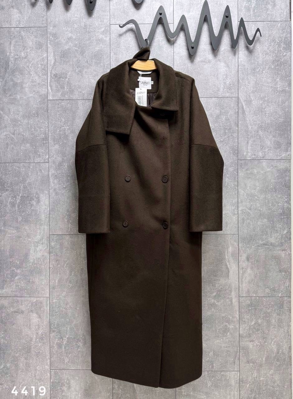 пальто модное,пальто полупальто,двубортное пальто оверсайз из смесовой шерсти,черное пальто,пальто женское