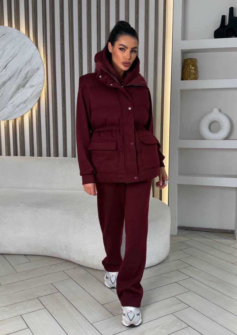 костюм тройка женский,женский бордовый костюм тройка miu miu,костюм тройка,стильные костюмы,костюм спортивный